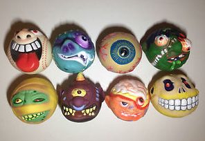 The original eight Madballs.